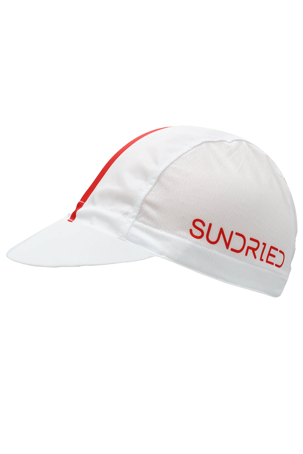 Sundried Stripe Cycle Cap Hats White SD0435 White Activewear