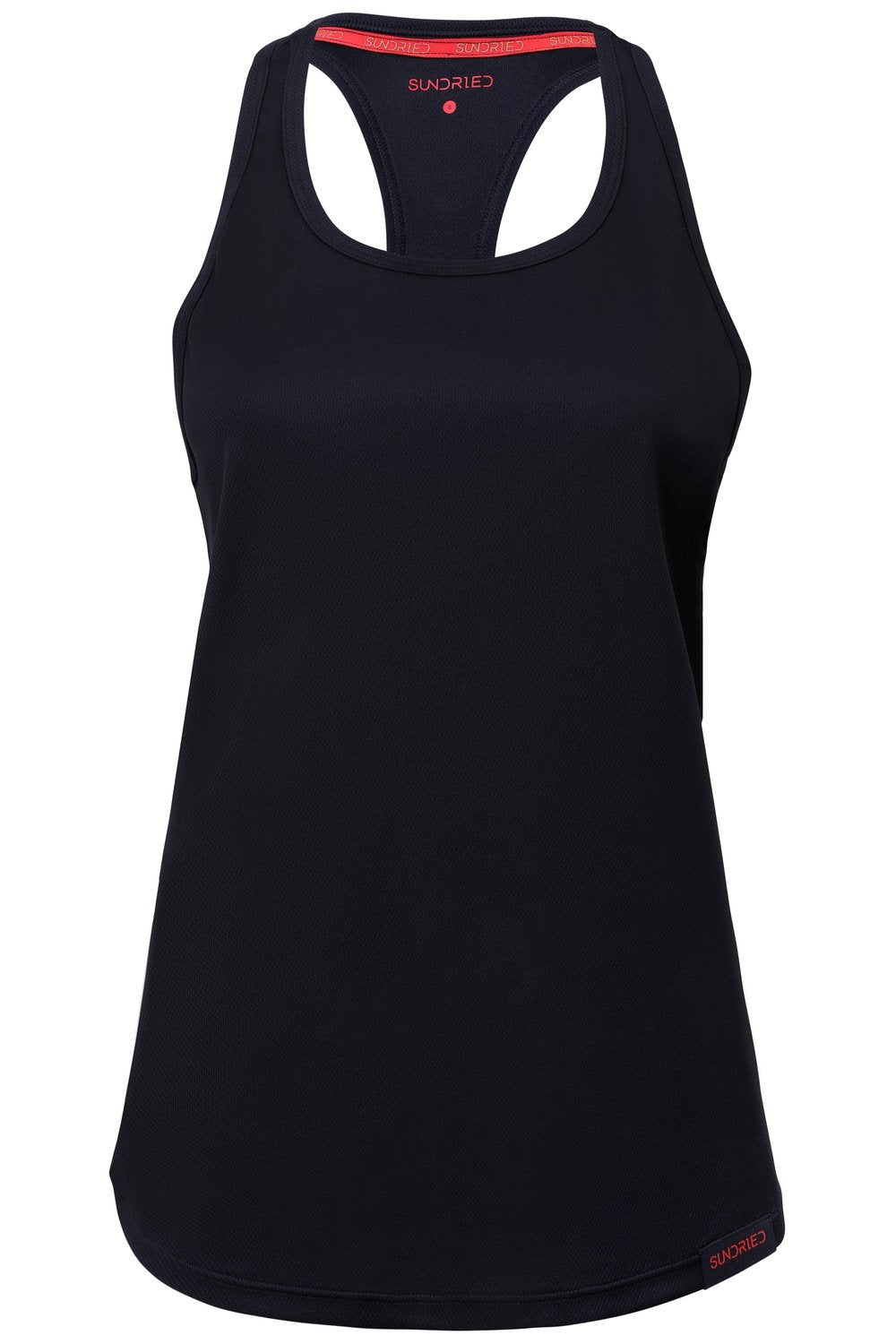 Sundried Piz Fora Women's Recycled Training Vest Vest XS Black SD0054 XS Noir Activewear