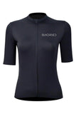 Sundried Stealth Women's Cycle Jersey Short Sleeve Jersey L Black SD0296 L Black Activewear