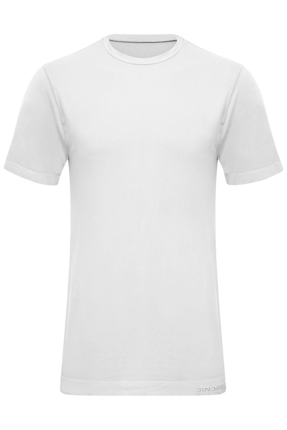 Sundried Eco Tech Men's Fitness Top T-Shirt XXL White SD0136 XXL White Activewear