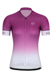 Sundried Fade Pink Women's Short Sleeve Cycle Jersey Short Sleeve Jersey Activewear