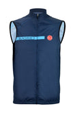Sundried Cadence Cycling and Running Gilet Gilet L Blue SD0128 L Blue Activewear