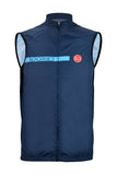 Sundried Cadence Cycling and Running Gilet Gilet L Blue SD0128 L Blue Activewear