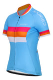 Sundried Euro Women's Short Sleeve Cycle Jersey Short Sleeve Jersey Activewear