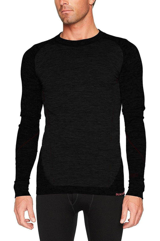 Sundried Olympus Men's Long Sleeve Compression Top Activewear