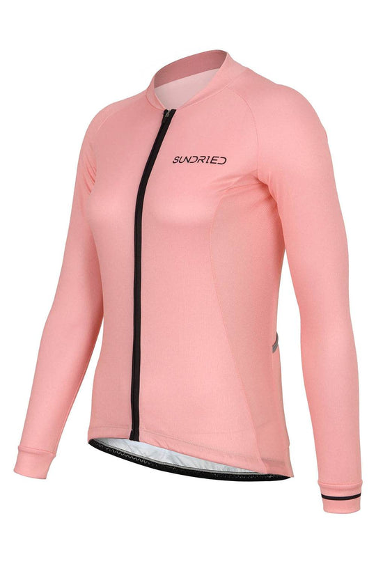 Sundried Rosa Women's Long Sleeve Cycle Jersey Long Sleeve Jersey Activewear