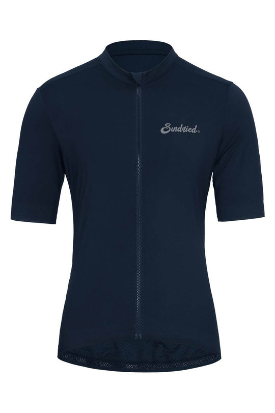 Sundried Sport Pianura Men's Navy Short Sleeve Cycle Jersey Short Sleeve Jersey Activewear