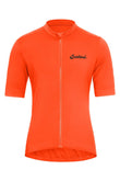 Sundried Sport Pianura Men's Orange Short Sleeve Cycle Jersey Activewear