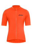 Sundried Sport Pianura Men's Orange Short Sleeve Cycle Jersey Activewear