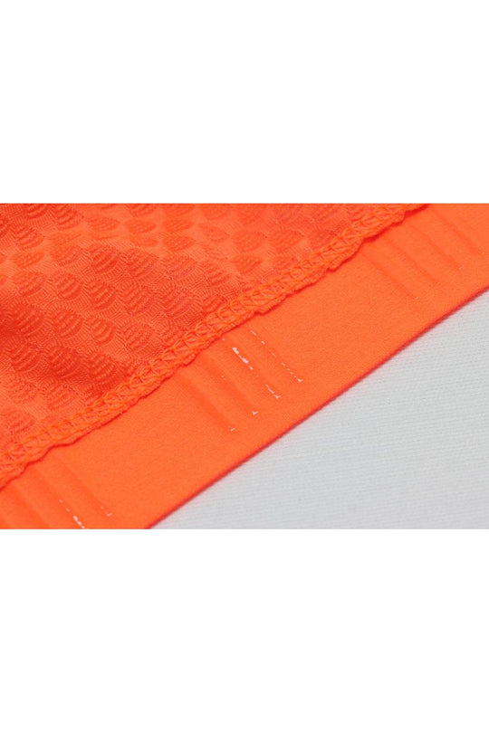 Sundried Sport Pianura Men's Orange Short Sleeve Cycle Jersey Activewear