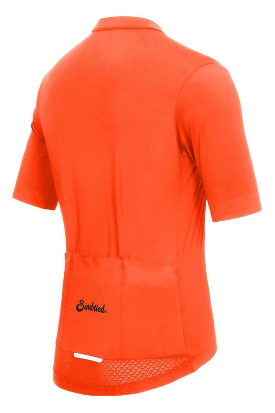 Sundried Sport Pianura Men's Orange Short Sleeve Cycle Jersey Activewear