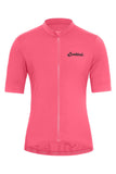 Sundried Sport Pianura Men's Pink Short Sleeve Cycle Jersey Short Sleeve Jersey Activewear