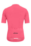 Sundried Sport Pianura Men's Pink Short Sleeve Cycle Jersey Short Sleeve Jersey Activewear