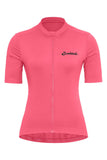 Sundried Sport Pianura Women's Pink Short Sleeve Cycle Jersey Short Sleeve Jersey Activewear
