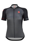 Sundried Summit Women's Short Sleeve Cycle Jersey Short Sleeve Jersey L Black SD0170 L Black Activewear