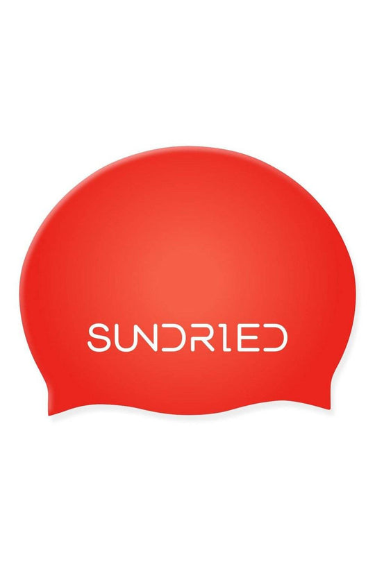 Sundried Swim Hat Swimming Accessories Red SD0111 Red Activewear