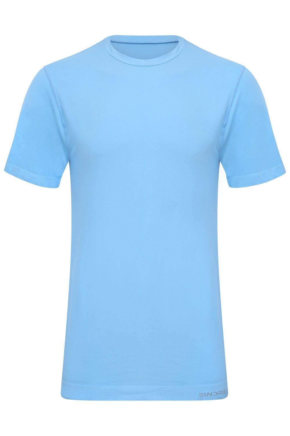 Sundried Eco Tech Men's Fitness Top T-Shirt XS Blue SD0136 XS Blue Activewear