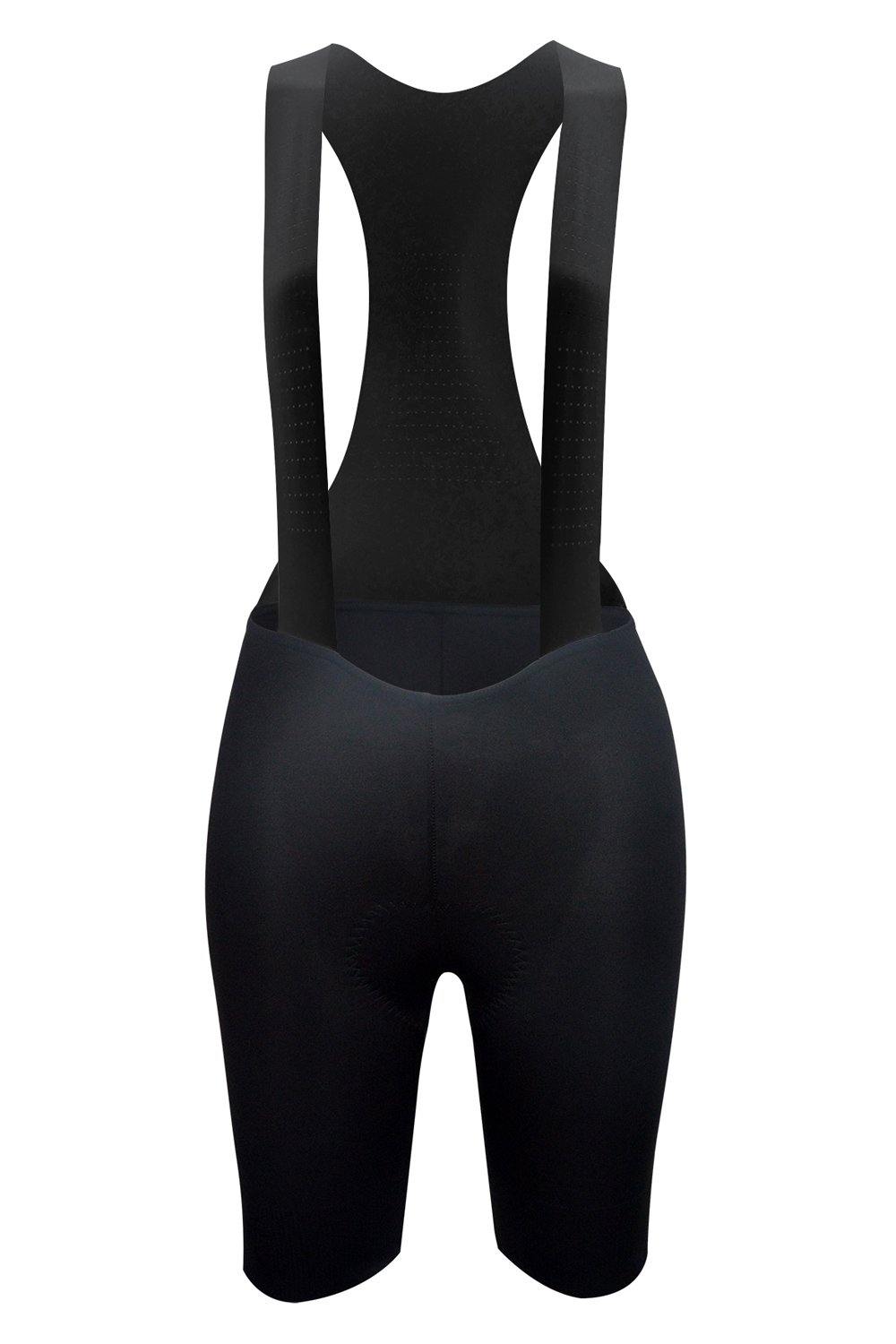 Sundried Stealth Women's Bib Shorts Bib Shorts S Black SD0298 S Black Activewear